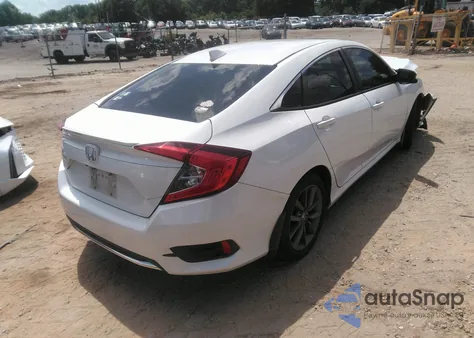 2021 Honda Civic Ex-L из США, поврежденный, VIN 19XFC1F74ME002245